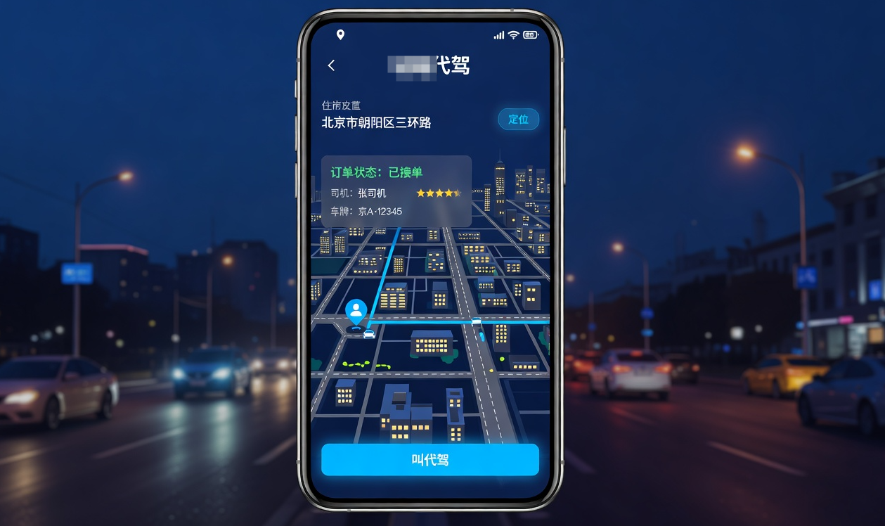 万岳同城代驾系统源码